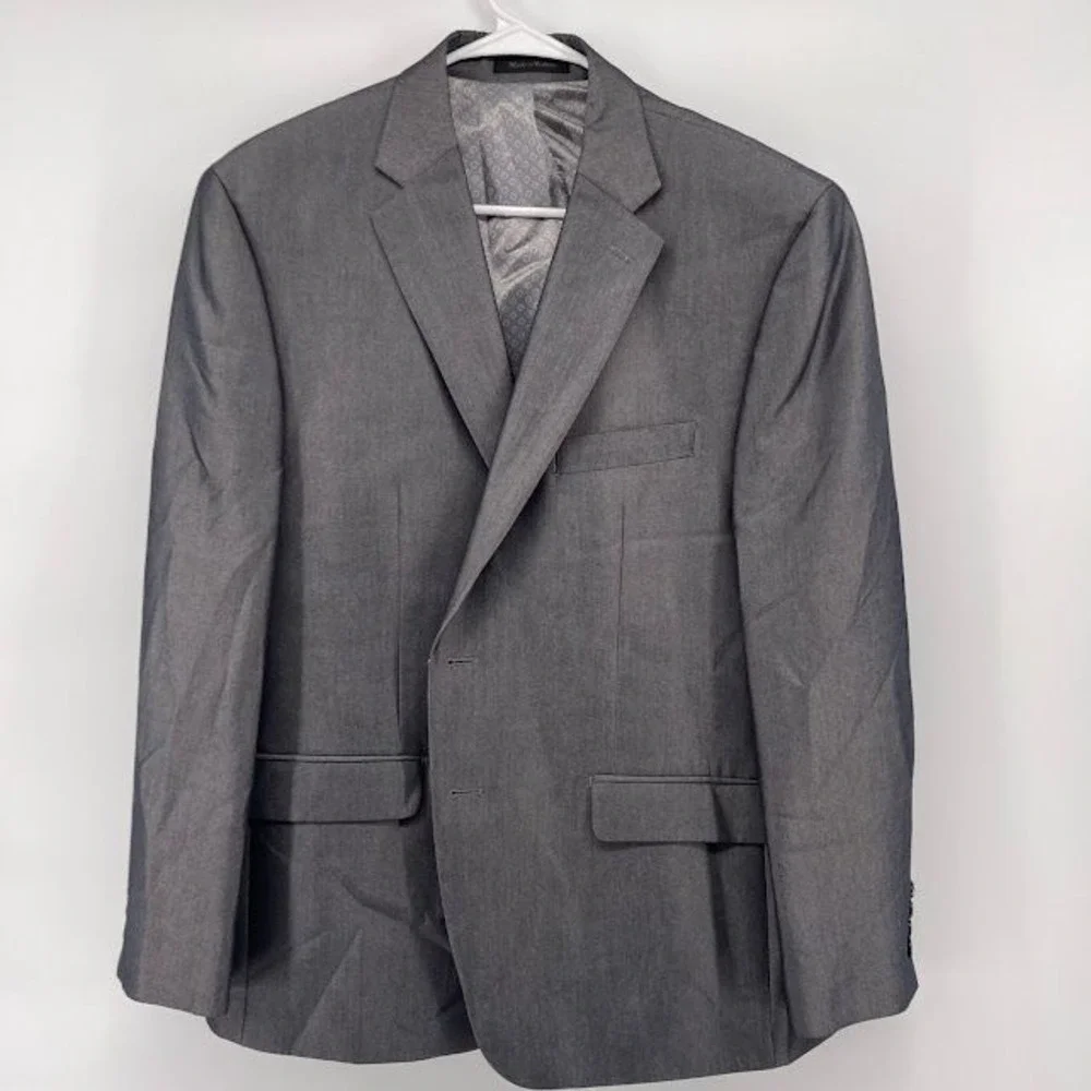 Lauren Ralph Lauren Men's Classic‎ Fit Gray Suit Blazer Sport Coat Jacket 42S